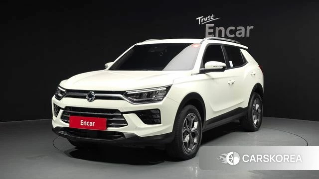 Ssangyong Beautiful Korando 2024 Белый из Кореи