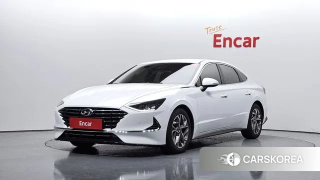 Hyundai Sonata (DN8) 2020 Белый из Кореи
