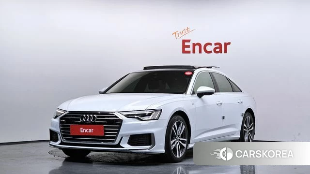 Audi A6 (C8) 2022 Белый из Кореи