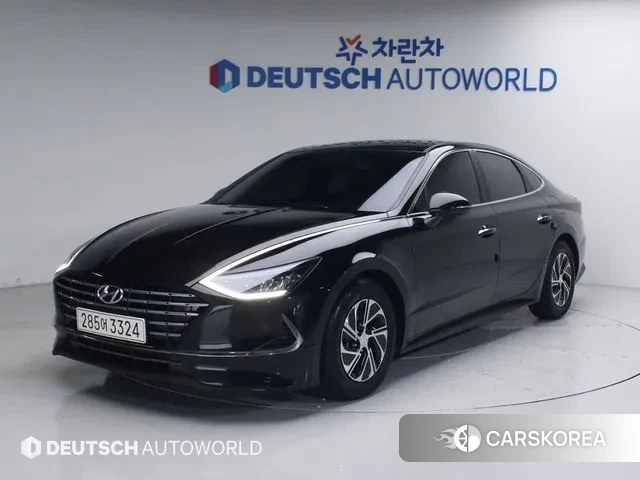 Hyundai Sonata (DN8) 2022 Черный из Кореи