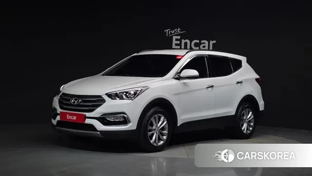 Hyundai Santa Fe The Prime 2018 Белый из Кореи