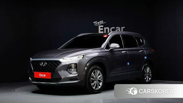 Hyundai Santa Fe TM 2019 Серый из Кореи