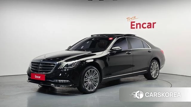 Mercedes-Benz S-Class W222 2018 Черный из Кореи