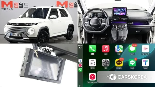 Hyundai Casper 2021 Белый из Кореи