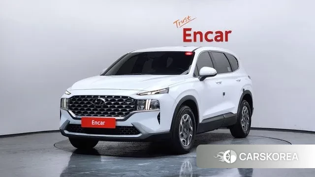 Hyundai The New Santa Fe 2022 Белый из Кореи