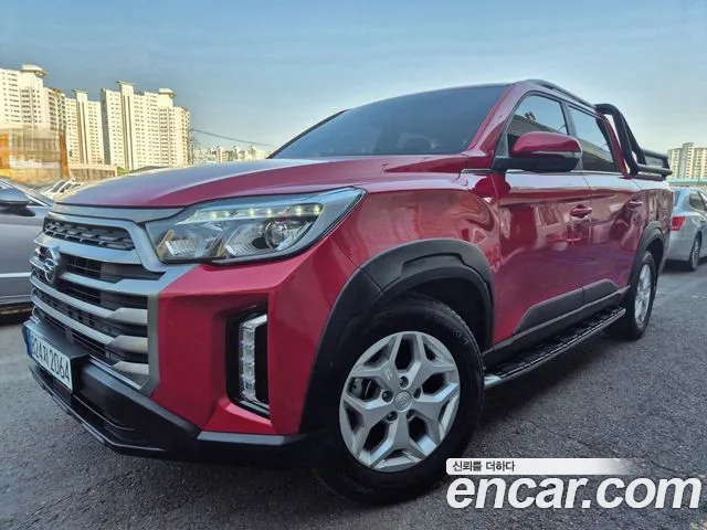 Ssangyong The New Rexton Sport 2022 Красный из Кореи