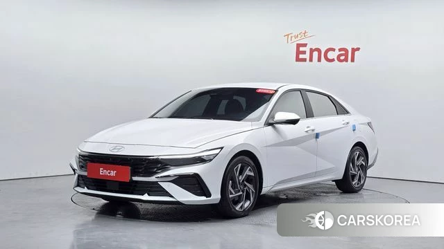 Hyundai The New Avante (CN7) 2024 Белый из Кореи