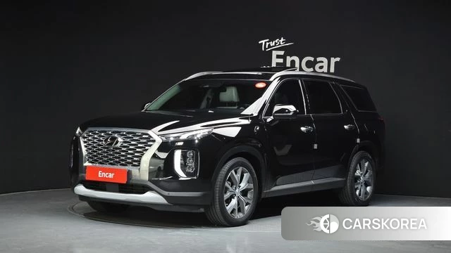 Hyundai Palisade 2022 Черный из Кореи