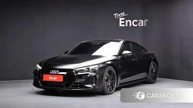 Audi e-Tron GT 2022 Черный из Кореи