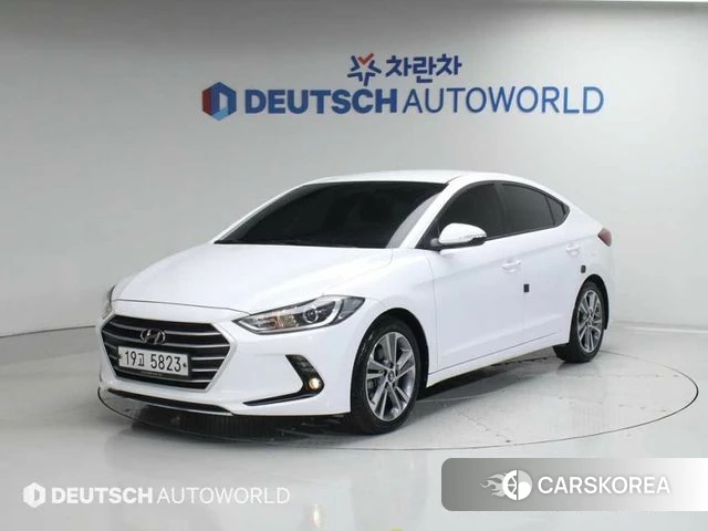 Hyundai Avante AD 2018 Белый из Кореи
