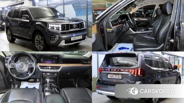Kia Mohave Master 2020 Серый из Кореи