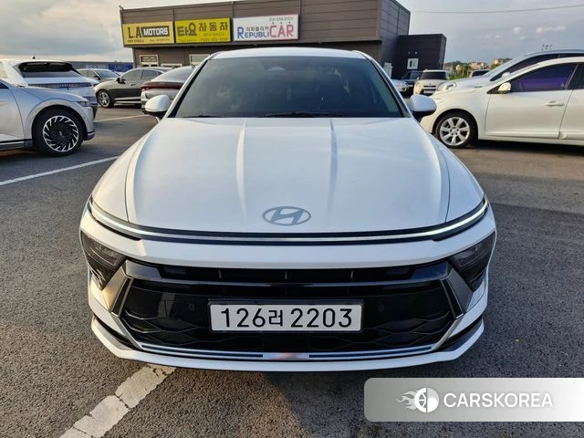 Hyundai Sonata D Edge (DN8) 2023 Белый из Кореи