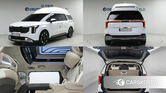 Kia The New Carnival 4th Generation 2024 Белый из Кореи