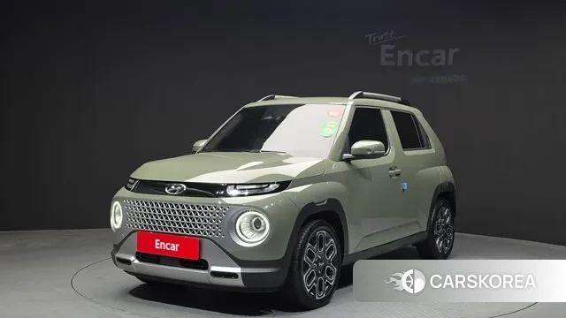 Hyundai Casper 2023 Светло-зеленый из Кореи