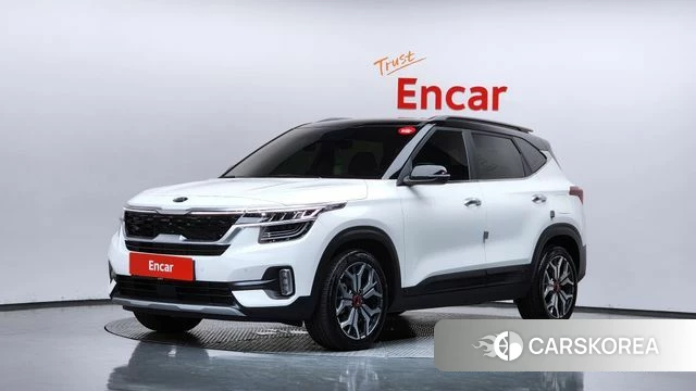 Kia Seltos 2021 Белый из Кореи