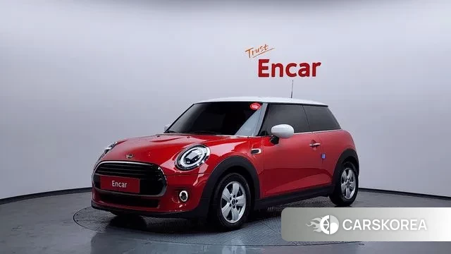 Mini Cooper 2019 Красный из Кореи