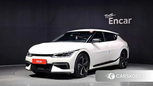 Kia EV6 2023 Белый из Кореи