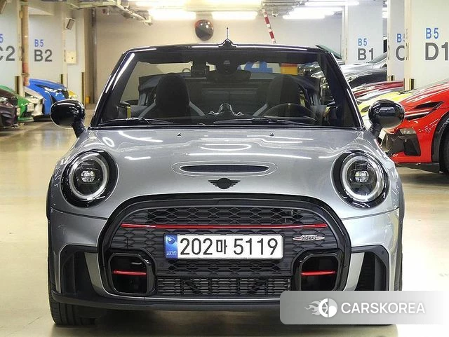 Mini Cooper S Convertible 2024 Серебристо-серый из Кореи