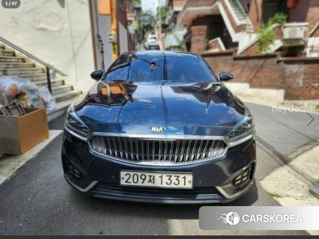 Kia All New K7 Hybrid 2018 Серый из Кореи