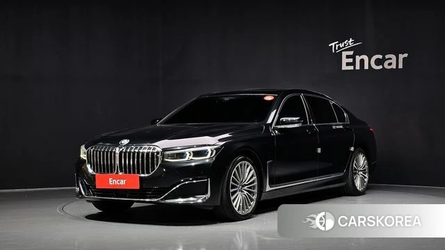 BMW 7 Series (G11) 2021 Черный из Кореи