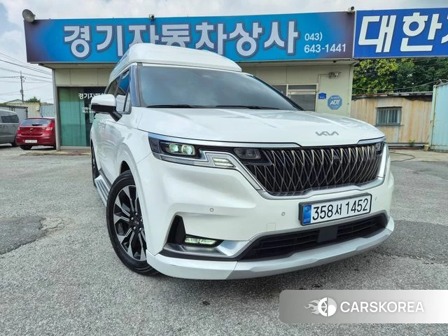 Kia Carnival 4th generation 2021 Белый из Кореи