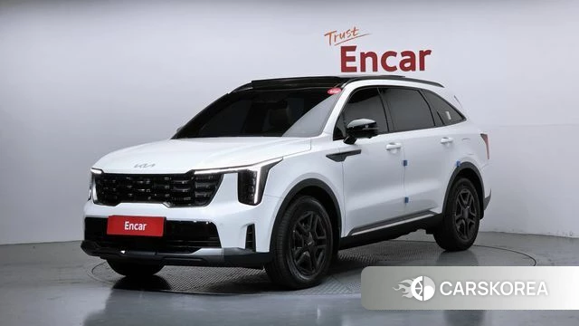Kia The New Sorento 4th Generation 2024 Белый из Кореи