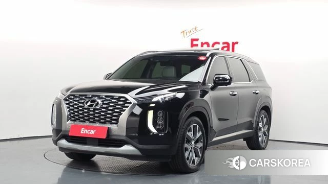 Hyundai Palisade 2022 Черный из Кореи