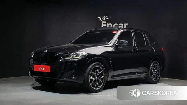 BMW X3 (G01) 2024 Черный из Кореи