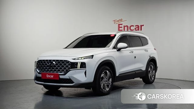 Hyundai The New Santa Fe 2021 Белый из Кореи
