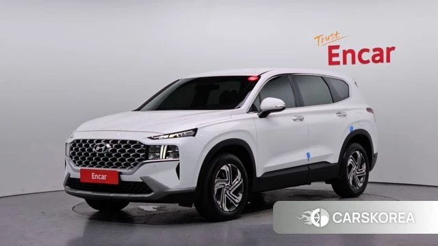 Hyundai The New Santa Fe 2021 Белый из Кореи