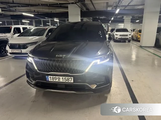 Kia Carnival 4th generation 2022 Серый из Кореи