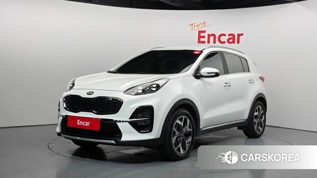 Kia Sportage The Bold 2021 Белый из Кореи