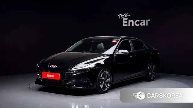 Hyundai Avante (CN7) 2020 Черный из Кореи