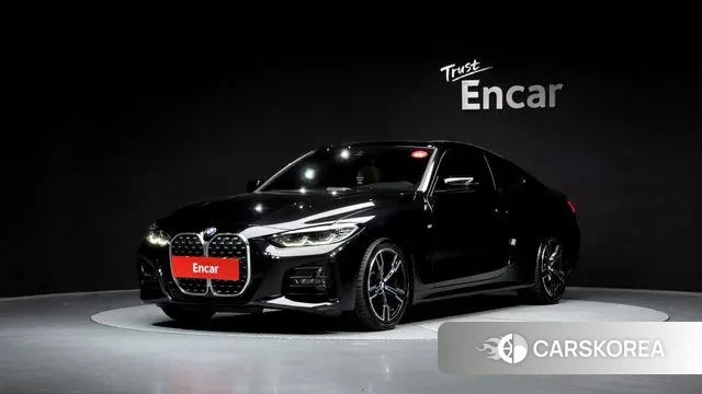 BMW 4 Series (G22) 2022 Черный из Кореи