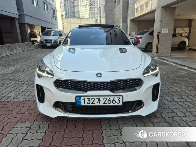 Kia Stinger 2019 Белый из Кореи