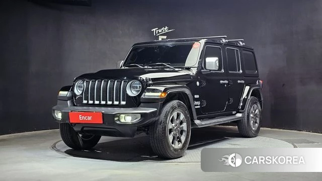 Jeep Wrangler (JL) 2021 Черный из Кореи
