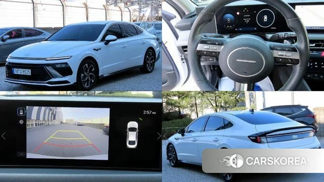 Hyundai Sonata D Edge (DN8) 2024 Белый из Кореи