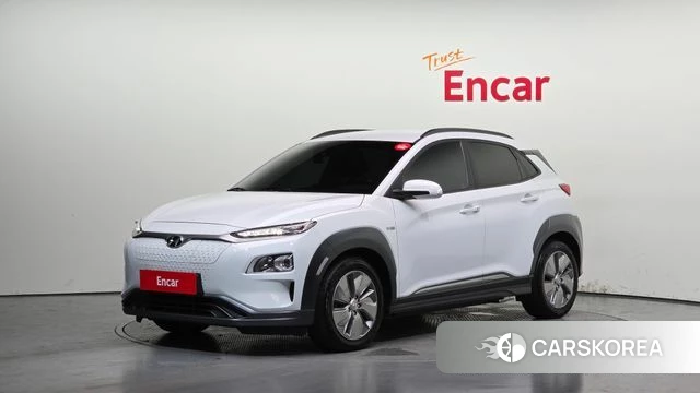 Hyundai Kona Electric 2020 Белый из Кореи