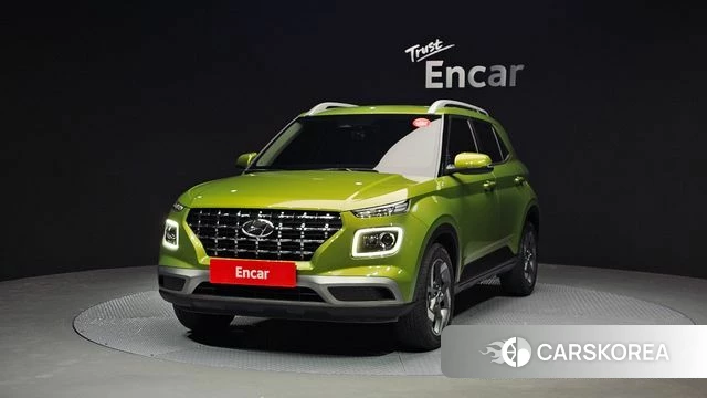 Hyundai Venue 2023 Светло-зеленый из Кореи