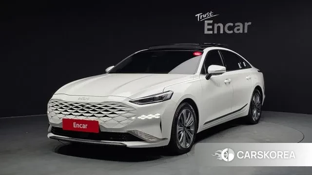 Kia K8 Hybrid 2024 Белый из Кореи