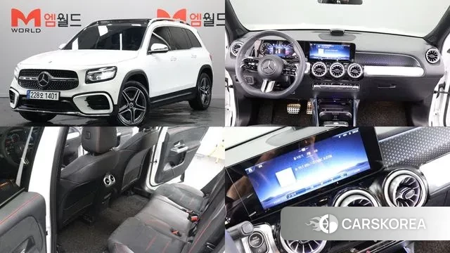 Mercedes-Benz GLB-Class X247 2024 Белый из Кореи