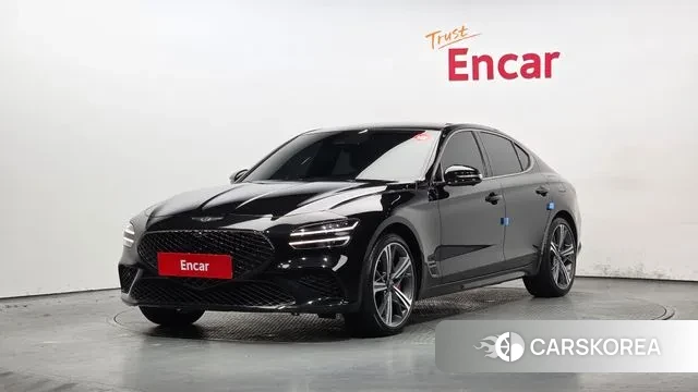 Genesis The New G70 2024 Черный из Кореи