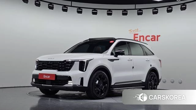 Kia The New Sorento 4th Generation 2023 Белый из Кореи