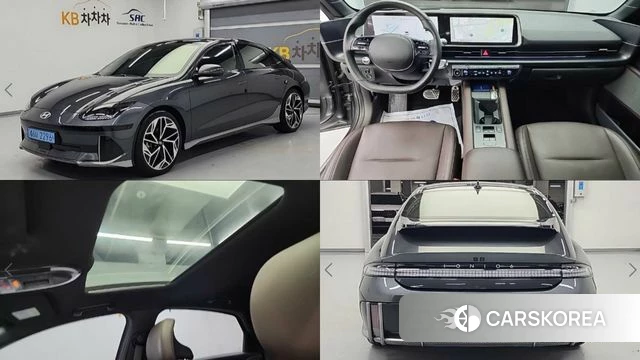 Hyundai Ionic 6 2022 Серый из Кореи