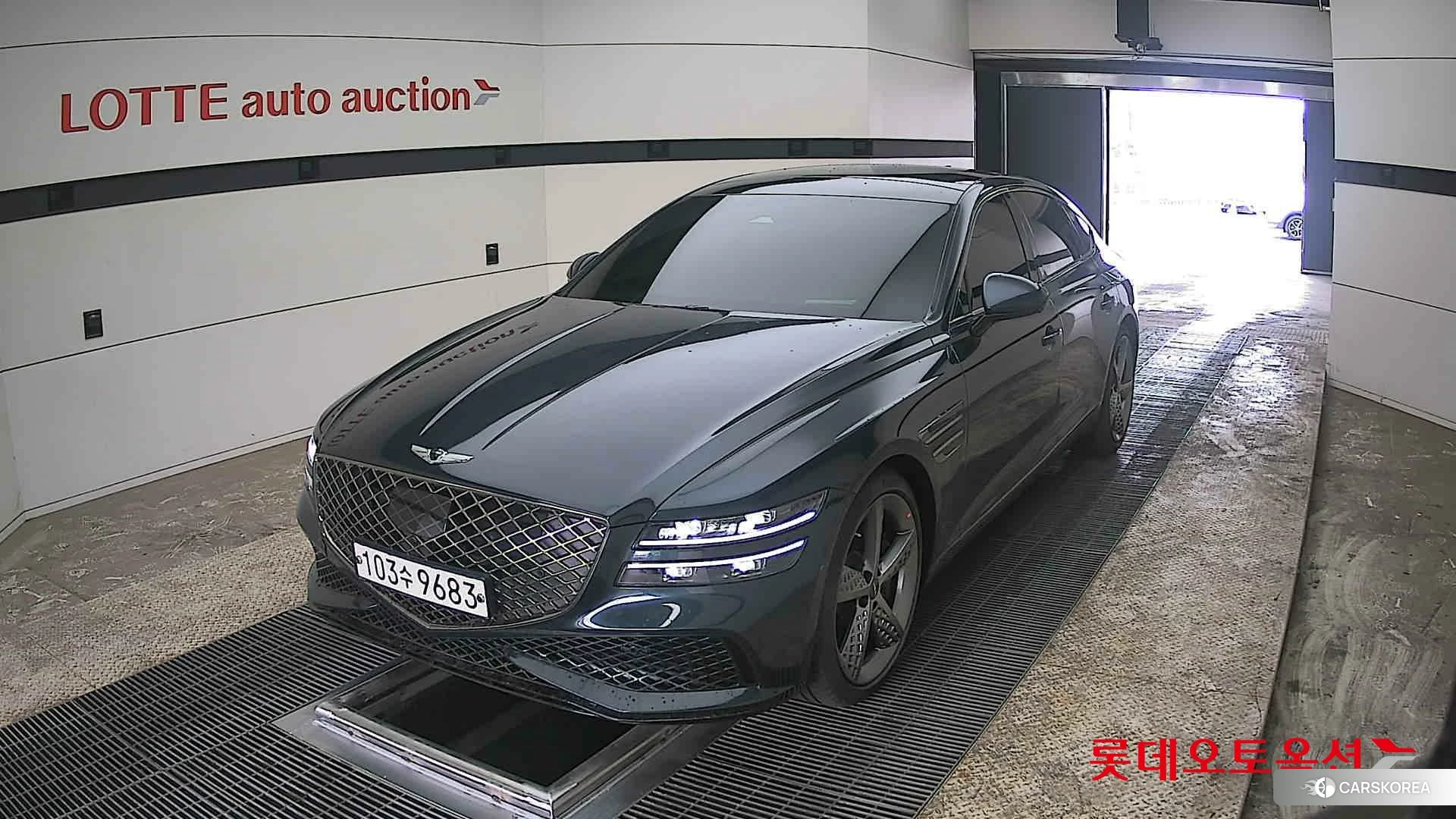 Hyundai G80 2022 Tasman Blue из Кореи