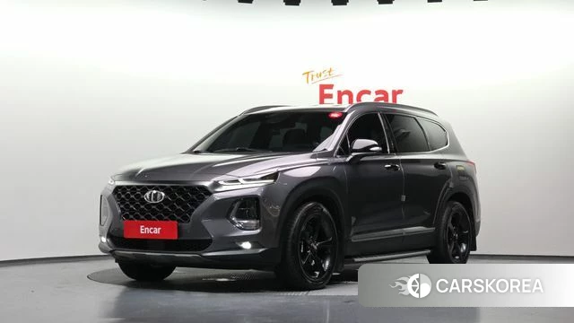Hyundai Santa Fe TM 2018 Серый из Кореи