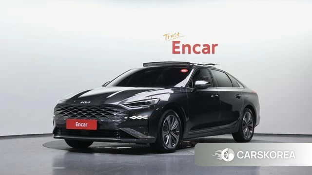 Kia K8 Hybrid 2024 Серый из Кореи