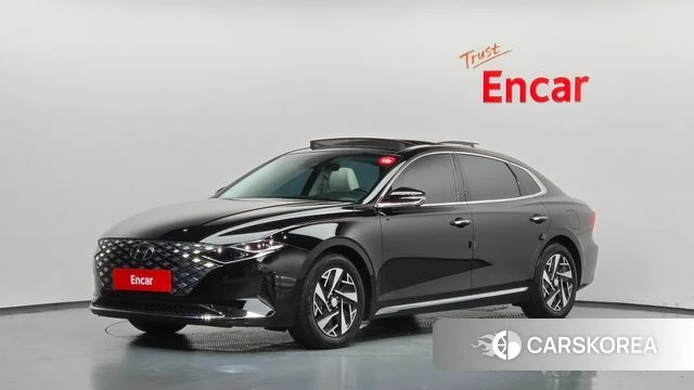 Hyundai The New Grandeur IG Hybrid 2022 Черный из Кореи