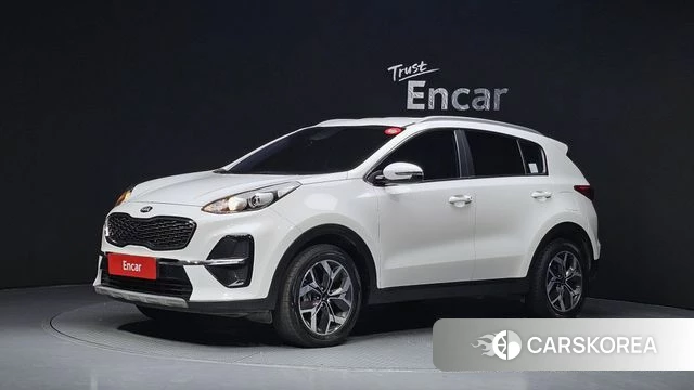 Kia Sportage The Bold 2018 Белый из Кореи
