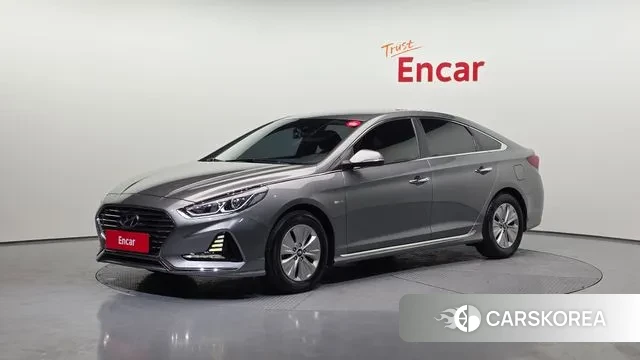 Hyundai Sonata New Rise Hybrid 2018 Серый из Кореи